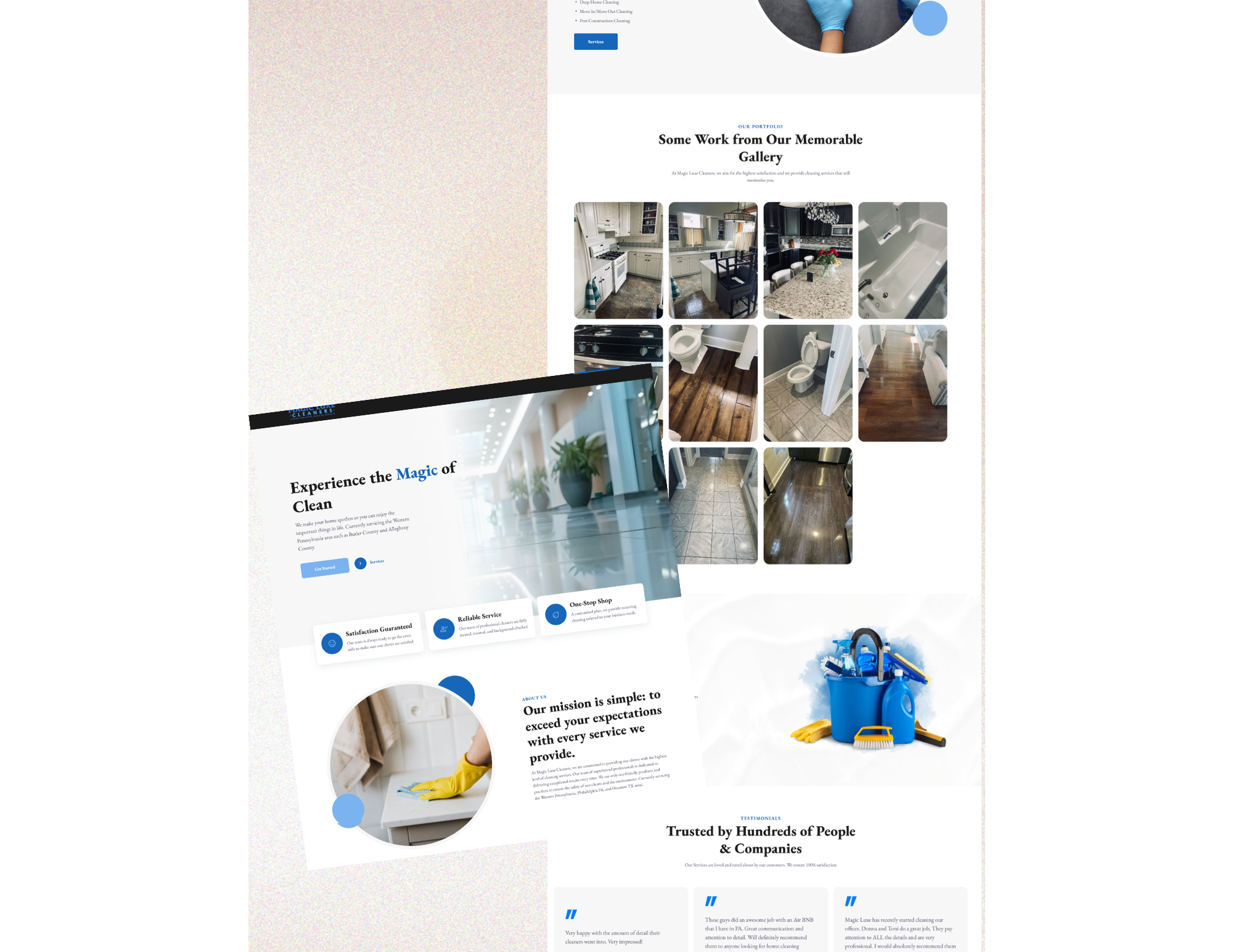 modern home at night